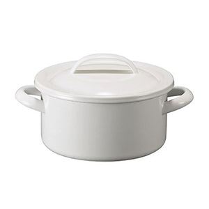 Moon rabbit mark Casserole 19cm white 050-06617