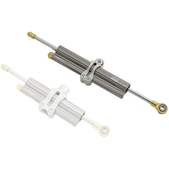 PMC (PMC) Steering damper for motorcycle YSS EGI-88 /Titanium A-Clamp stroke 120mm 124-7820001