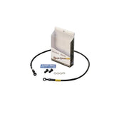 Build A LINE 20771041 Rear BRAKE HOSE, Stainless Steel, Black Fitting, Black Hose, ZZR1100 [C Type] (-92)