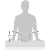 Hardy Road Bar Mini-High Silver HB2L