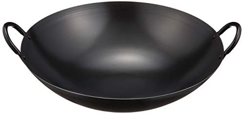 Endo Shoji Commercial Wok 36cm Launched Iron Made in Japan ATY03036