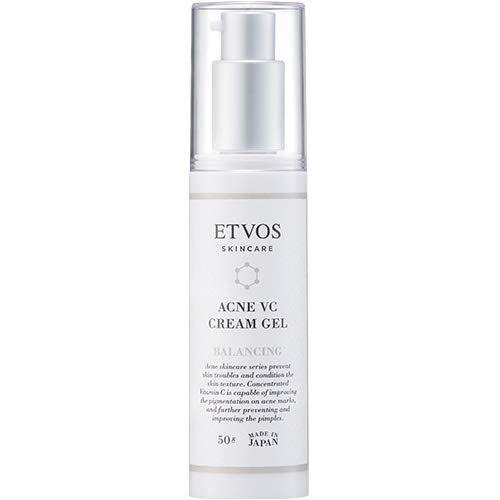 ETVOS Acne Serum Medicated Acne VC Cream Gel I 50g Adult Acne Vitamin C Derivative VC-IP Whitening Human Ceramide