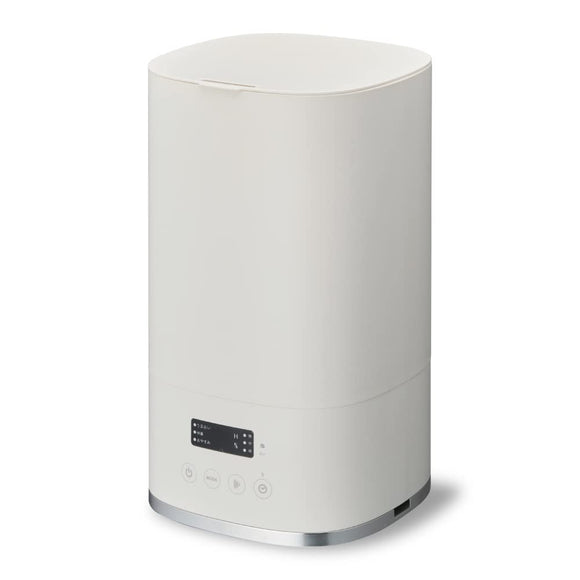 Doshisha Korobaan Humidifier, Ultrasonic Type, Water Supply From Top, Antibacterial Treatment, Humidity Sensor, Aroma Function, Fall Resistant, White, Prefab Western-Style Rooms 8 Tatami Mats/Wooden Japanese