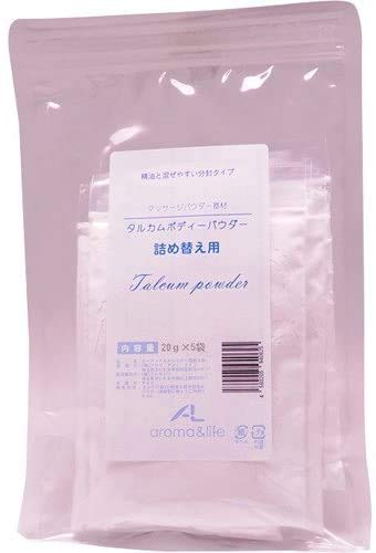 Aroma and life talcum body powder refill 20g x 5