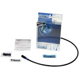 Swage LINE (Swedge Line) Front Brake Hose KIT Aluminum (Gold/Black) Black Moke Horse Z1000MK2 Z750FX-2 (80-81) Z750FX-3 (80-81) GAFB633 [HTRC3]