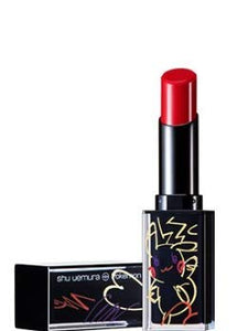 shu uemura 2019 Christmas Coffret Pikachu Collaboration "Pikashu Rouge Unlimited Amplified A RD 163 Flame Thrower"