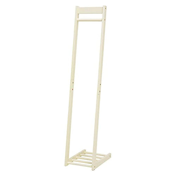 Hagiwara VR-7214IV Hanger Rack, Ivory, Slim,