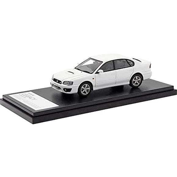 Hi Story HS367WH 1/43 Subaru LEGACY B4 RSK (2001) Pure White Finished Product