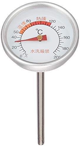 BUNDOK BD-438 Thermometer for Smokers, Smoke Compatible