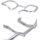 Kawasaki W800 W650 W400 engine guard engine hanger plated silver chrome kawasaki aftermarket product
