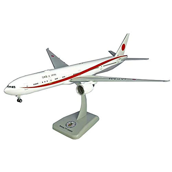 Hogan Wings B777-300ER 1/200 Japanese Government Dedicated Machine, Landing Gear/Stand Included, Finished Product