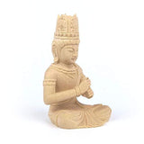 Wooden sculpture BUDDHA Dainichi Nyorai statue JAPANESE WORLD 2.0 DIMENSION Hinoki Body ONLY