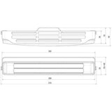 Valenti LED Baday Time Lamp APS (Auto Power Sensor) Blue DTL-04B-1