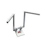 HURRICANE (HURRICane) Handlebar 350 Robot 1 () Chrome Plated HB0126 ° C