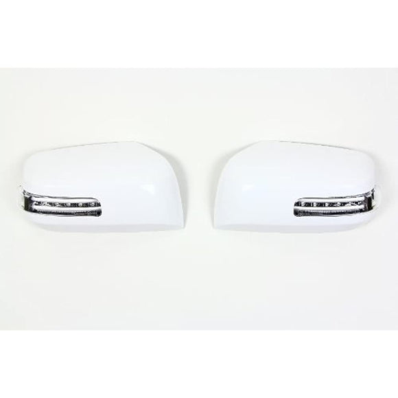 Valenti Jewel LED LED Door Mirror Winker Clear/Chrome White NV350 Caravan H24.6- E26 DMW-350CW-QM1