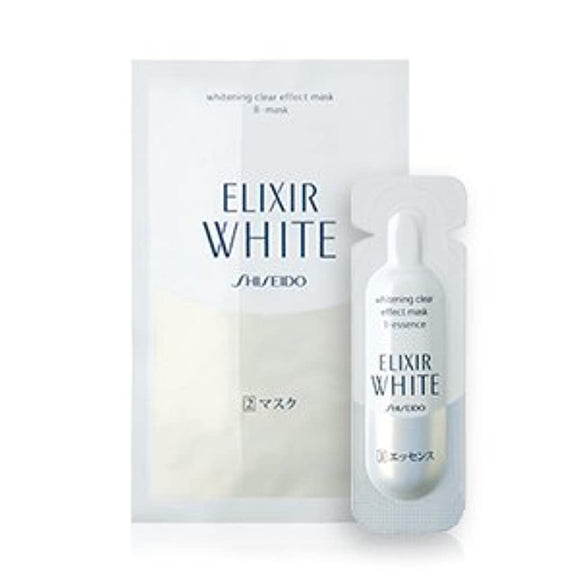 Shiseido Elixir White clear effect mask 6 pieces