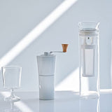 HARIO S-GCBC-90-T Glass Cold Brew Coffee Pitcher, Finished Capacity: 27.1 fl oz (800 ml), White, Transparent, Simple, Iced Coffee