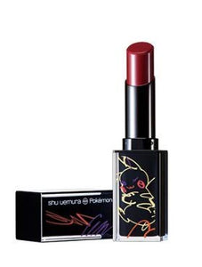 shu uemura 2019 Christmas Coffret Pikachu Collaboration "Pikashu Rouge Unlimited Amplified Matte Crimson Spin" Limited Color