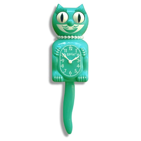 Kit Cat Clock (with Emerald Green (X Eye Lashes pa-runekkusuresu))