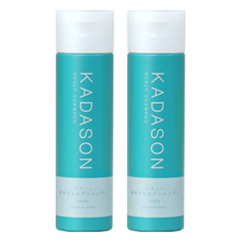 KADASON Scalp Shampoo Set of 2 (250ml each / Seborrhea) Oily Skin Oily Skin Medicated Shampoo Naturally Derived Ingredients (Made in Japan)