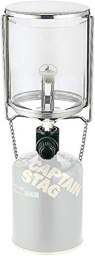 CAPTAIN STAG UF-8 Camping Emergency Gas Lantern, Light, Field, L, Piezoelectric Ignition Device Included