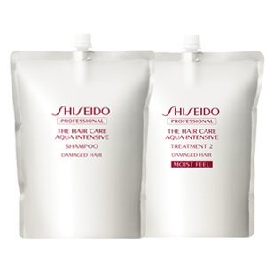 Shiseido Aqua Intensive Shampoo 1800mL & Treatment 2 1800g