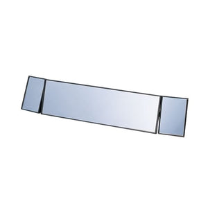 CARMATE M32 CARMAR MIRROR with Auxiliary Mirror (Removable) 3000R 10.6 Inches (270 mm) 2.0 Inches (50 mm) Left 2.0 Inches (50 mm) Black