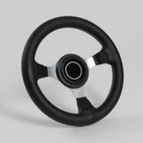 Steering (N28PSH) 28φ PVC Leather Silver SPOKE NISMO DATSUN TYPE HORN BUTTON INCLUDED 28 Pies