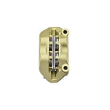 Brembo Radial 4p Caliper Gold Cast Left Mounting Pitch: 3.9 Inches (100 mm) 20.8343.11