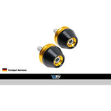 Dimotiv DMV M8 Handlebar End Cap Handlebar Caps (Screw Thread) Orange DI-HCS-C8-O