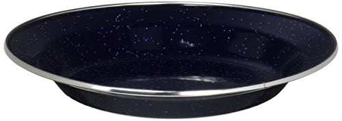 Captain Stag M-8435 Waist Hollow Round Plate, 8.7 inches (22 cm)