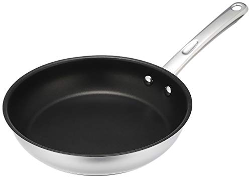 Meyer Frying Pan 24cm Stainless IH Compatible Fluororesin Processing Bottom Three-Layer Structure Star Chef 2 Domestic Genuine MSC2-P24