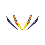 MD F Graphics Kit Front Top Set Tricolor Model Tricolor PCX125/150 (18) M18PCX-G-TR-FT