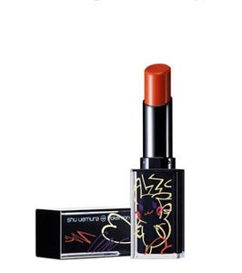 shu uemura 2019 Christmas Coffret Pikachu Collaboration "Pikashu Rouge Unlimited Amplified Pumpkin Buzz" Limited Color