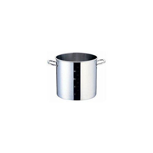 Endo Shoji Commercial Power Denji Dimensional Pot 36cm (without lid) IH Compatible Stainless Steel Made in Japan AZV7036