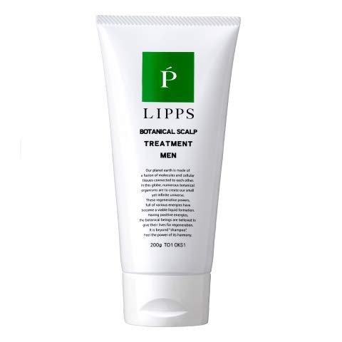 LIPPS Botanical Scalp Treatment 200g Salon Quality Scalp Care Refreshing Fragrance Men's