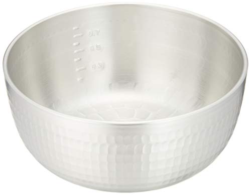 Aluminum embossed Yatko pot (with scale) 15 cm