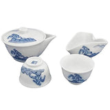 Mino Ware Yamamizu Pattern Hospitality Set