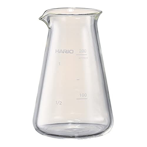 HARIO CSP-200 Conical SAKE Pitcher, Crafts, Practical Capacity 6.8 fl oz (200 ml), Made in Japan, Transparent