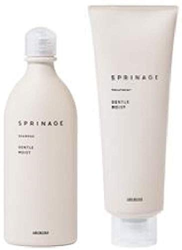 Sprinage Shampoo Gentle Moist 280ml Sprinage Treatment Gentle Moist 230g Set