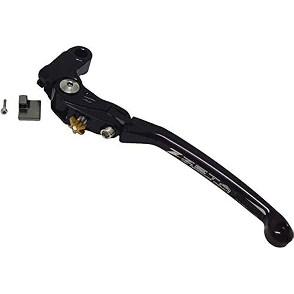 ZETA Pilot Lever Clutch Retractable Lever (Up/Down and Forward) Lever Type: L3WB Aluminum Black NISSIN Radial Casting Type 1400GTR [CONCOURSE14] (08-15) ZZR1400 [ZX-14] (06-11) ZX-14R (06-15 ) ZS61-2225