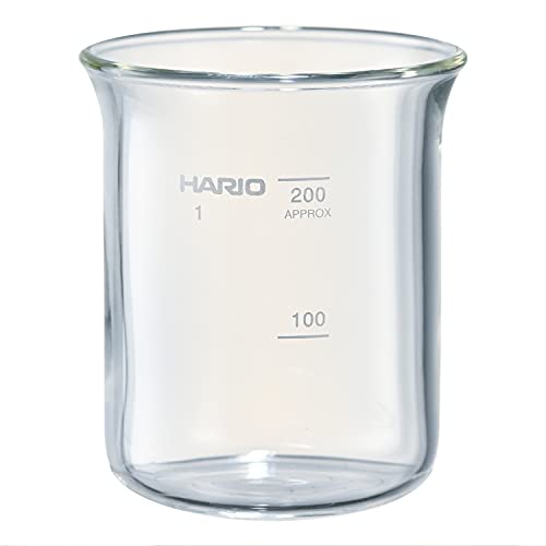 HARIO BG-200 Beaker Glass, Craft Science Beaker, Practical Capacity 6 ...