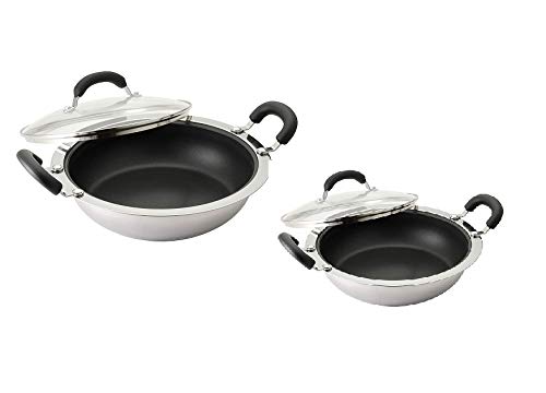 MEYER Hot Pot Earthenware Pot Set of 2, 7.9 inches (20 cm) 10.2 inches (26 cm)