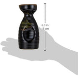 Tenmoku olivé Sink No. 2 Clove & Raise Set of 2 Glass Pottery Mino Burn