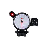Autogauge Agtasmsw270-80pk PK80 Tachometer, White Face 3 Color Led with Warning/Peak Hold Function