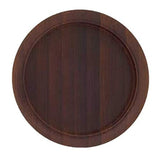 Bidoor PW-236 Dyed Bamboo Double Round Walnut Dyed Medium Size 20 Pieces