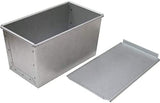 Asai Shoten Original Altite New Bread Mold for Good Shape Mountain Food 1 Loaf Silver