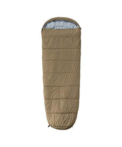 BUNDOK Mummy Style Sleeping Bag BDK-61 Suitable Temperature -5 Camping Length 86.6 inches (220 cm), Width 35.4 inches (90 cm), Sand Beige Single