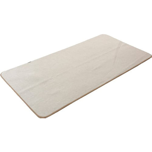 Bed Mat, Dust Mite Repellent, Moisture-Absorbing, Mildew Resistant, Dust Mite Resistant, Deodorizing, Condensation, Dehumidification, Single, Beige, Washable, Made in Japan