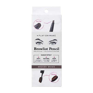 PLAYONMAKE Browlist Pencil Eyebrow Brown 3.2g